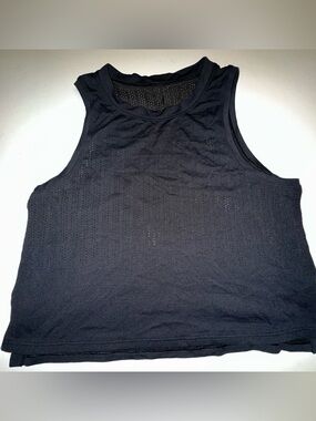 Women’s Lululemon  Black Sleeveless Athletic Tank Top Size 4